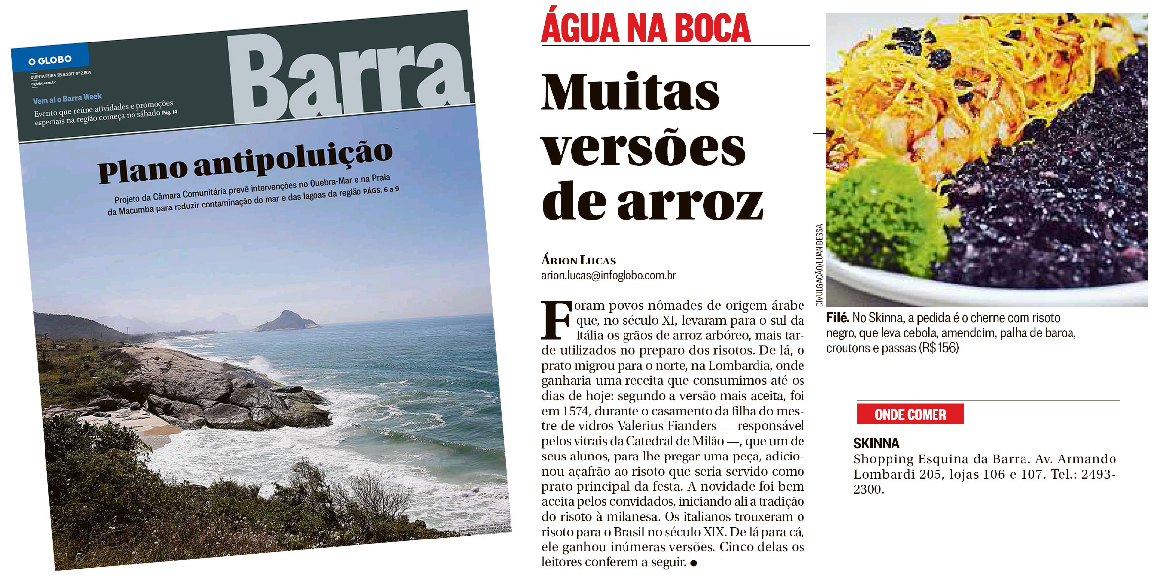 Fachada do Restaurante