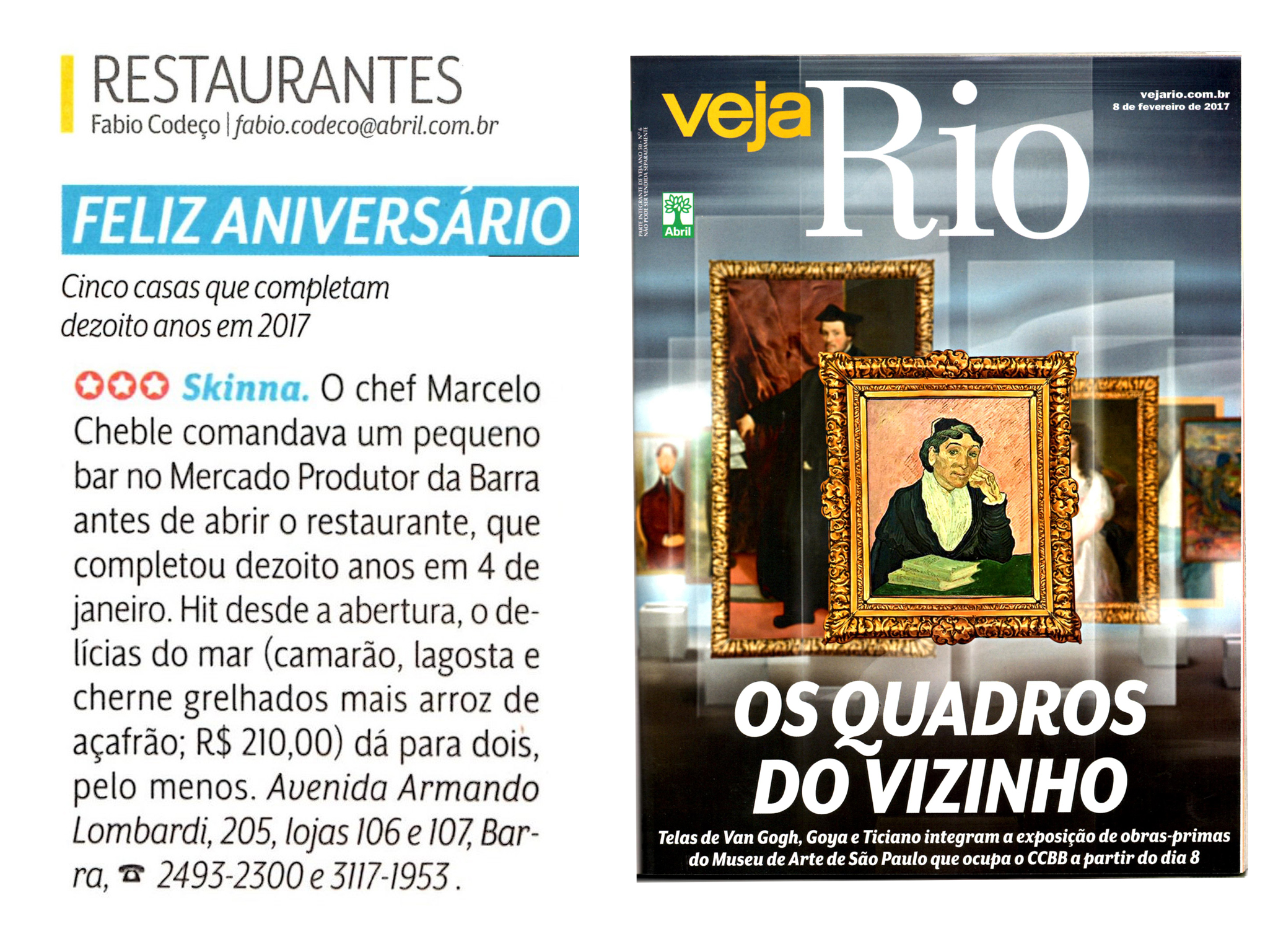 Fachada do Restaurante