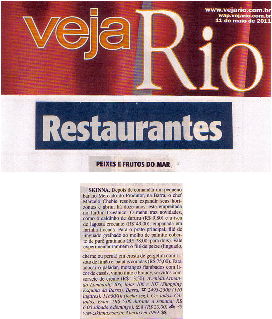 Fachada do Restaurante