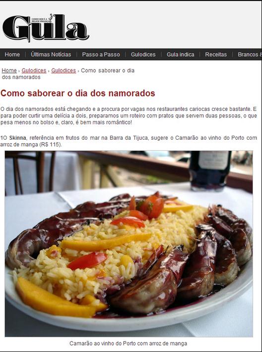Fachada do Restaurante